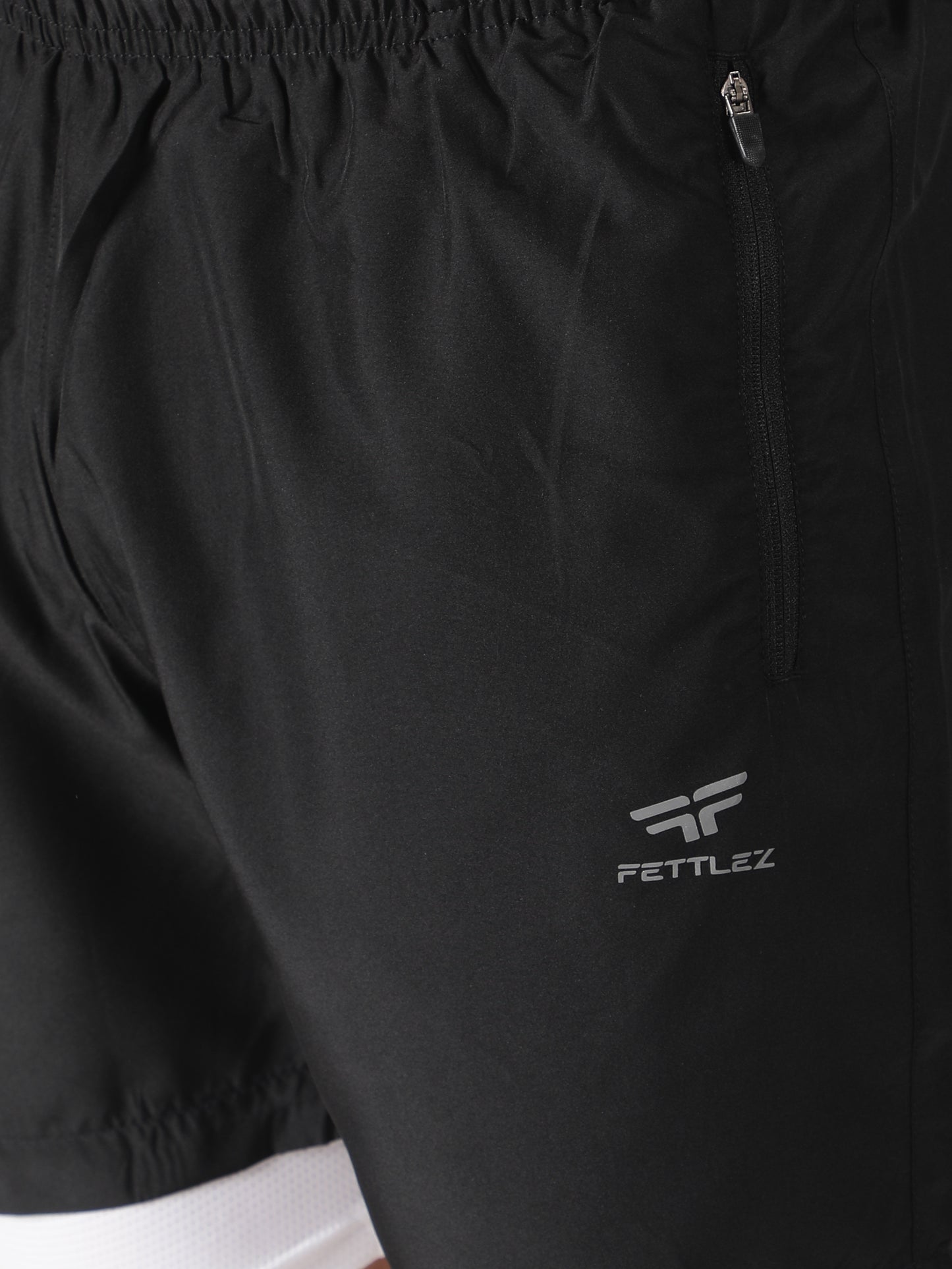 Men's Double Layer Running Saga 2IN1 Short
