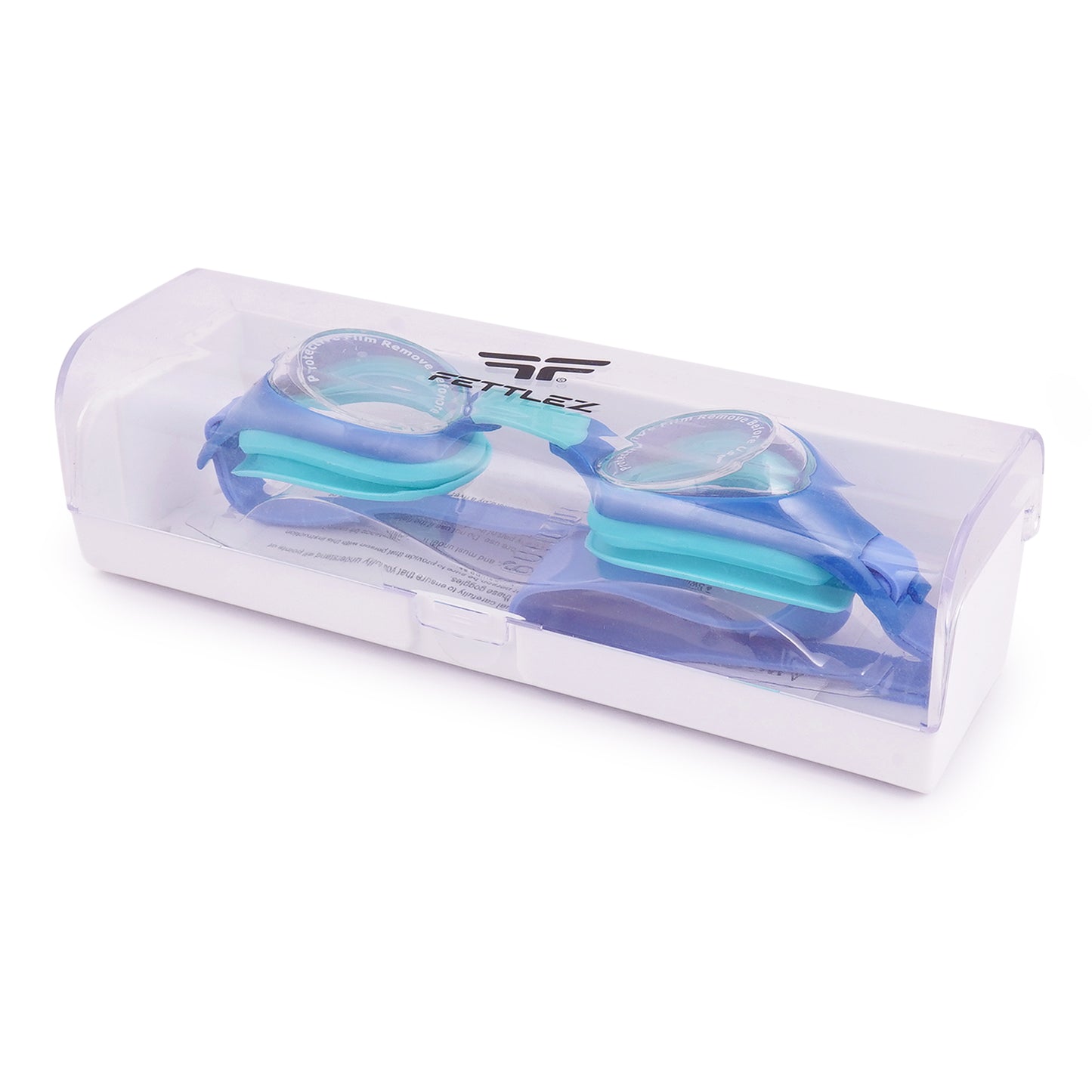 Kids Swimming Goggles JR6AF – UV Protection, Anti-Fog, Leakproof with Panoramic View (Ages 5–12)