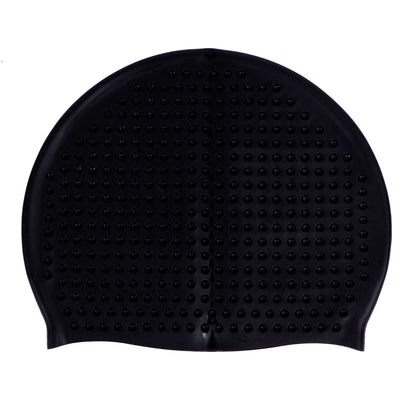 Adult Bubble Silicone Swimming Cap – 3D Sculpted, Durable & Comfortable