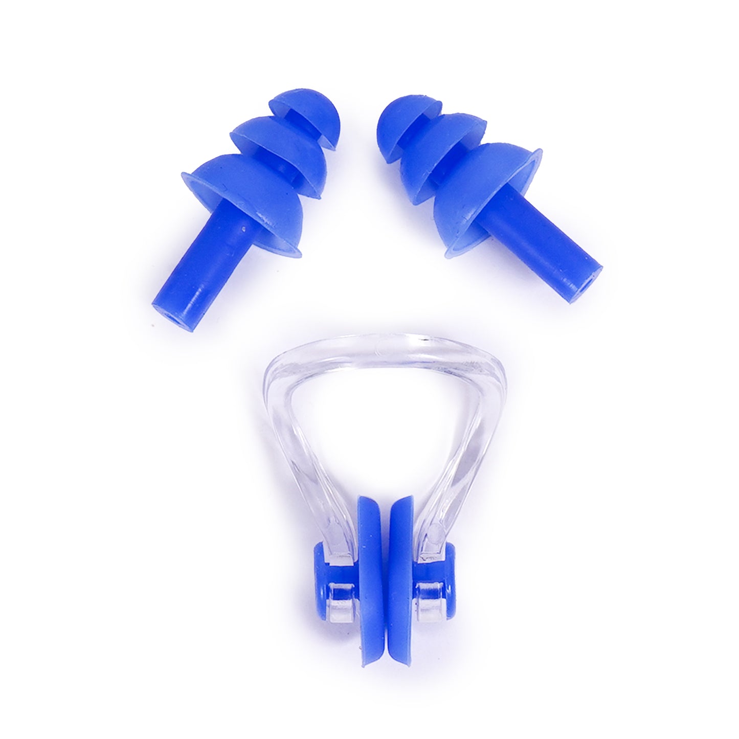Nose Clip & Ear Plugs Set for Swimming – Suitable for Juniors & Adults | Comfortable, Reusable, Watertight Fit