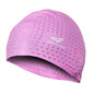 Adult Bubble Silicone Swimming Cap – 3D Sculpted, Durable & Comfortable
