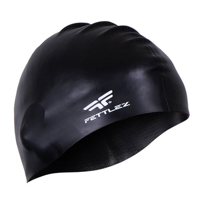 Adult Flat Silicone Swimming Cap