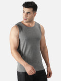 Men's Sleeveless Melange Tank Top