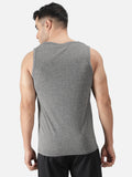 Men's Sleeveless Melange Tank Top