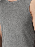 Men's Sleeveless Melange Tank Top