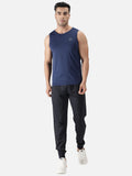 Men's Sleeveless Melange Tank Top