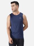 Men's Sleeveless Melange Tank Top