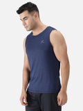 Men's Sleeveless Melange Tank Top