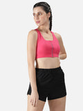 Women's Fitness-Zip Up Sports Bra