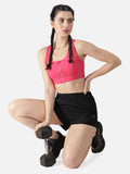 Women's Fitness-Zip Up Sports Bra