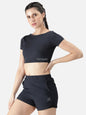 Women's Short Sleeve Warrior Crop Tee