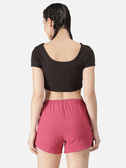 Women's Short Sleeve Warrior Crop Tee
