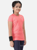 Girl's Short Sleeve Melange Training Tee